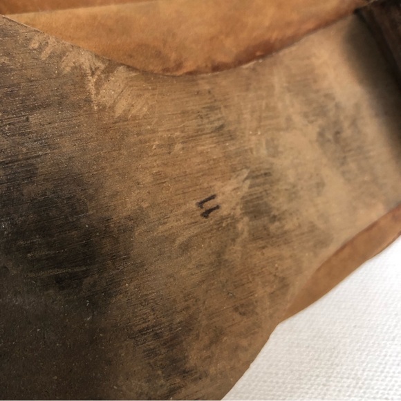 Madewell The Erin Western Ankle Boot Size 11 Tan Brown Leather Point Toe Booties - Picture 11 of 12